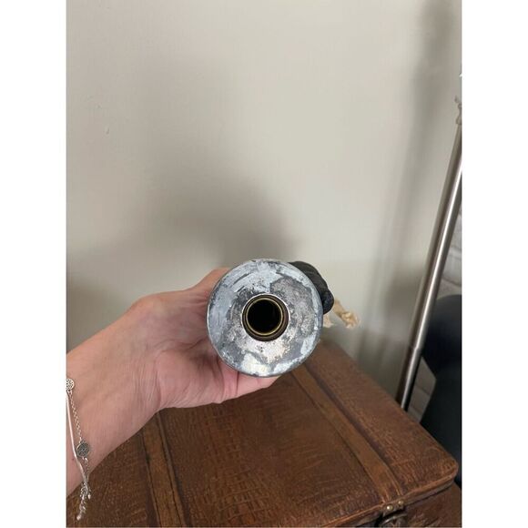 Vintage Wooden Spool Textile Mill Thread Spindle Holder with Spring Crow Decor A - Picture 4 of 8